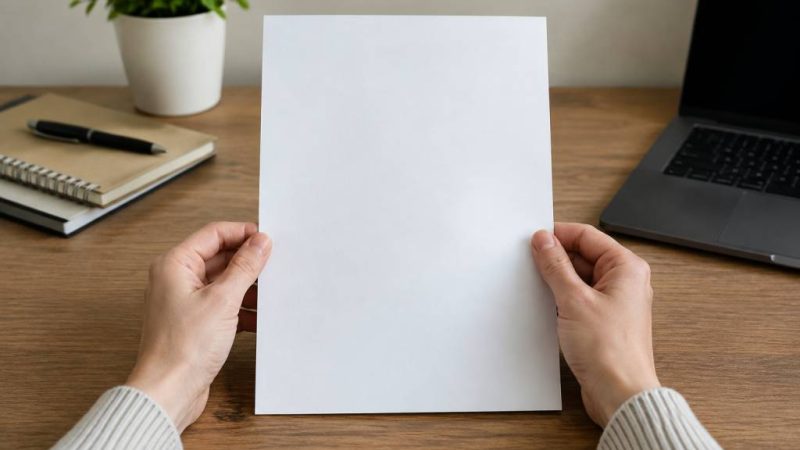 Moitié feuille A dimensions et usages pratiques de ce format papier