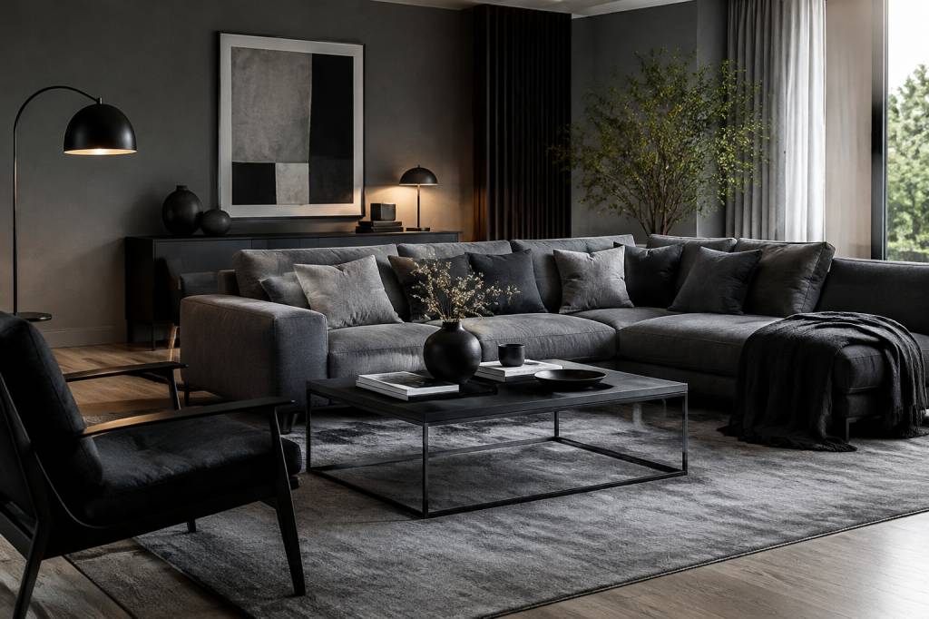 Couleur gris et noir : les associations déco qui font sensation