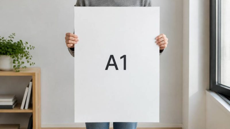 Format A1 en cm : quelles sont les dimensions exactes d’une feuille A1 ?